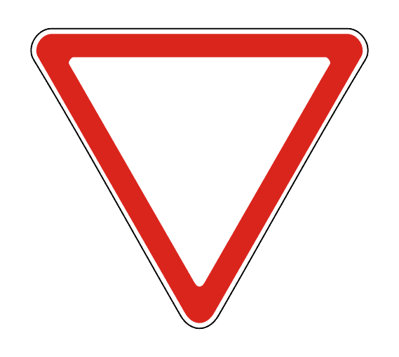 Знак 2.4 Уступите дорогу