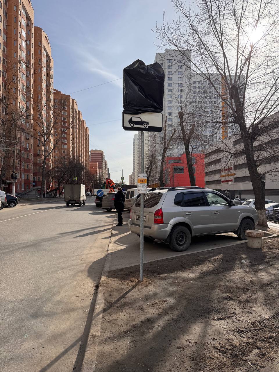 Продолжаем нашу работу по установке парковочных бочонков в Подмосковье! 